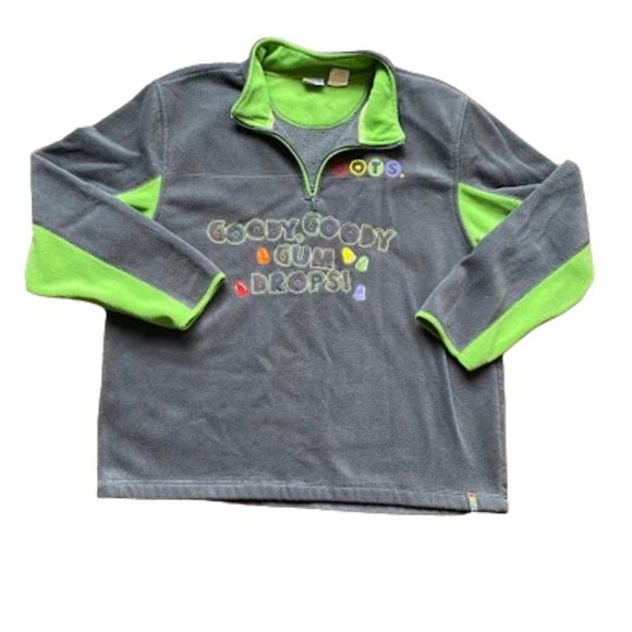 TOOTSIE ROLL Unisex Fleece DOTS Candy Youth XL 16/18 - Picture 2 of 7